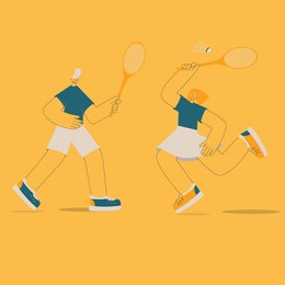 
boy and girl playing banbenton