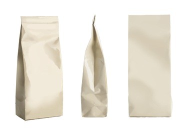 snack package set. packing for the isolation of the product on a white background 