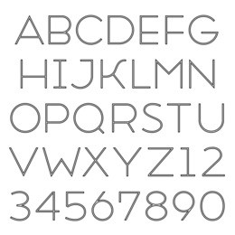 handmade sans-serif font. thin inline type. 