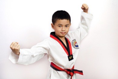 taekwondo boy