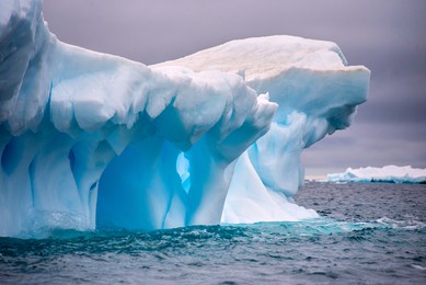 beautiful white frozen desert antarctica 