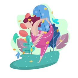 woman practicing yoga - yoga poses