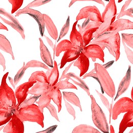 watercolor seamless pattern with flowers. floral design.romantic wedding background.bright summer seamless pattern. botanical wallpaper. can be used for any kind of design	