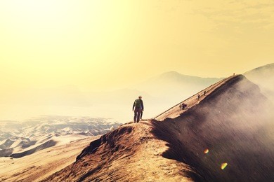 hike in bromo volcano