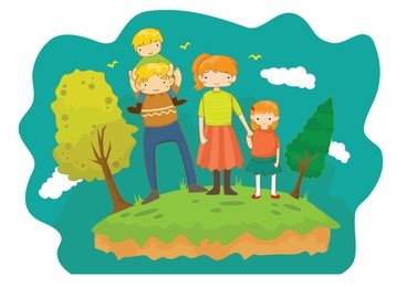 family character drawing