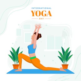 international yoga day stretching body women image