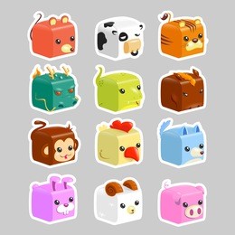 zodiac animals collection