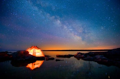 long exposure of stars