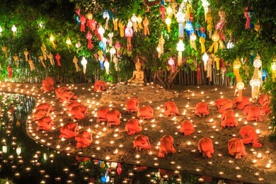 wat phan tao temple chiang mai thailand 