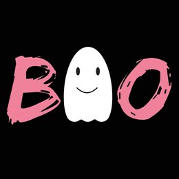 halloween boo ghost funny design