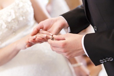 wedding ceremony./ wedding ceremony.