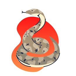 snake in the forest animal