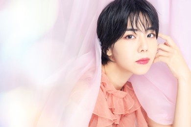 fashion concept of young asian woman. skin care. cosmetics. beauty.