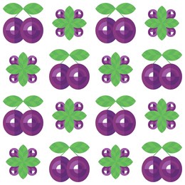 plum background with abstract geometric fruit simbols, juicy drops. healthy garden fruit. seamless pattern, texture, ornament for wallpaper, paper, juice package, farming product, textile, fabric