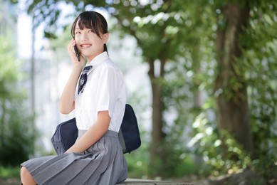 junior high school student to call