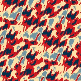 mottled marine blue red yellow seamless texture. modern retro swim wear fashion allover print. memphis style masculine grunge abstract background. high quality 