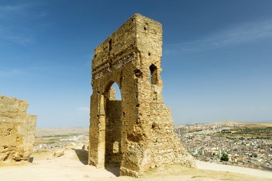 tombe dei merenidi in fes, morocco
