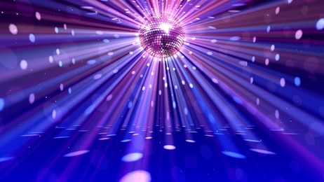 mirror ball disco lights club dance party glitter background