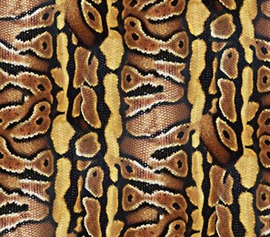 a pattern suitable for snakeskin-themed textiles