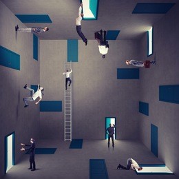 concept of confusion and right strategy of a businessman