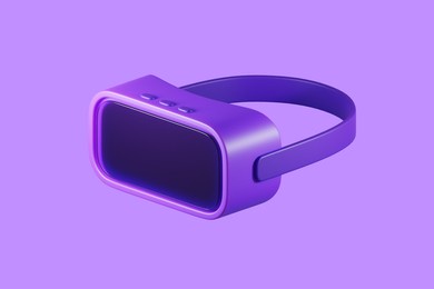 metaverse technology concept. 3d render virtual reality goggles. vr glasses headset for video game, nft, simulation, online education. 3d rendering illustration future communication on social media.