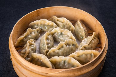 juicy and delicious korean dumplings
