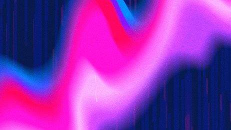 
modern colorful shape morph. retro abstract gradient texture. digital pink-purple smooth waves in cyberpunk colors.