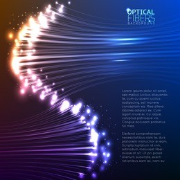 optical fibers background