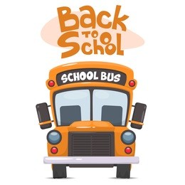 school bus. vector illustration of school theme