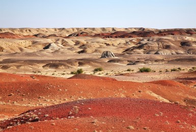 gobi desert near sainshand. mongolia