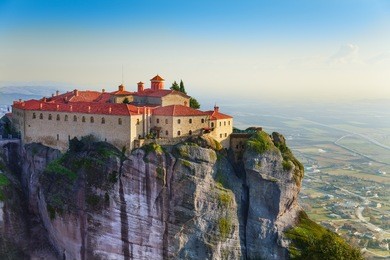 the holy monastery of varlaam, greece