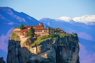 mountain monastery of the holy trinity