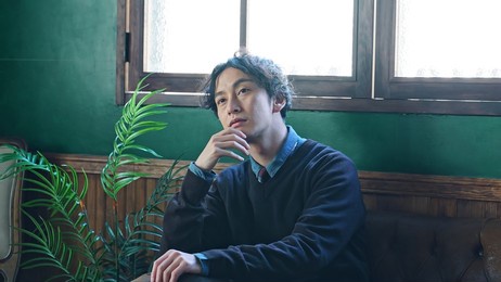 portrait of young asian man.