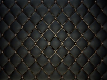 black buttoned luxury leather pattern with diamonds and gemstones. useful as luxury pattern