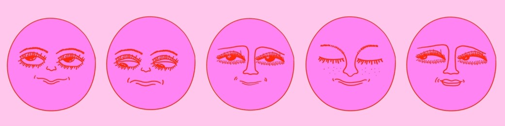 psychedelic vintage smiley - retro set. psychedelic 1970 good vibes - sunshine face. trippy acid moon. funky stickers, groovy face characters. yellow hippie vector sun. quirky emotions