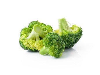 broccoli isolated on white background