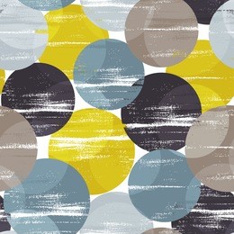 abstract pattern with circles. grunge seamless background.