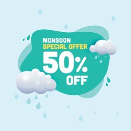 monsoon offer unit with monsoon element - monsoon season sale