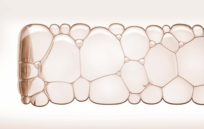 beauty beige texture cosmetic water remover bubbles texture background