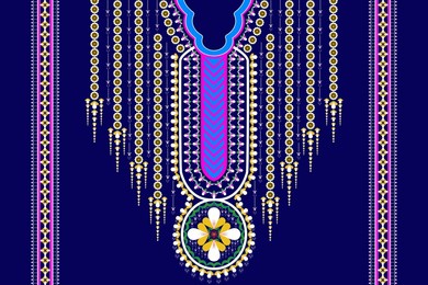 textile design for collar shirts, shirts, blouses, t-shirt in tribal style. aztec geometric print.