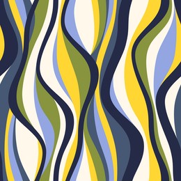 colorful seamless chevron background pattern. wave print.