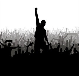 poster for sports championships and concerts 