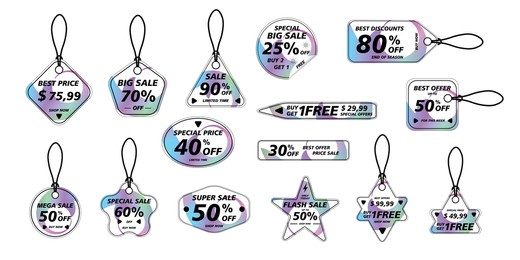 best price tags sticker. price labels with various shapes. sticker shapes for design mockups. price tags stickers for preview tags, labels, price tags, coupons and discount