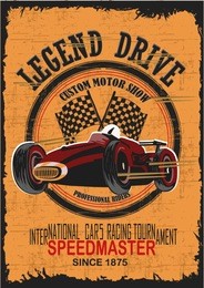 race car for printing