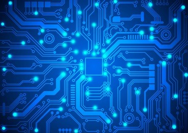 circuit board vector background