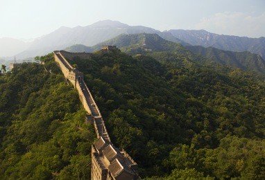 great wall of china, section mutianyu 