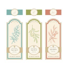 skincare product label