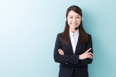young attractive asian woman who works as an operator