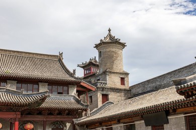 former residence of warlord yan xishan(translation:blessing,various.)