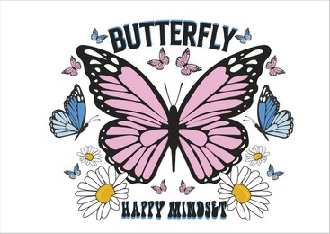 pink blue vector design hand drawn